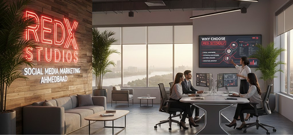 Why Choose RedX Studios for Social Media Marketing in Ahmedabad?